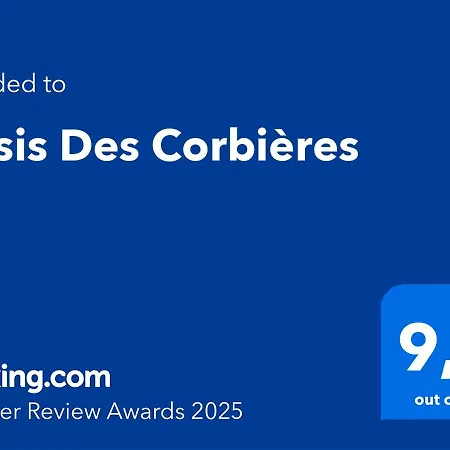 Bed & Breakfast Oasis Des Corbieres Boutenac
